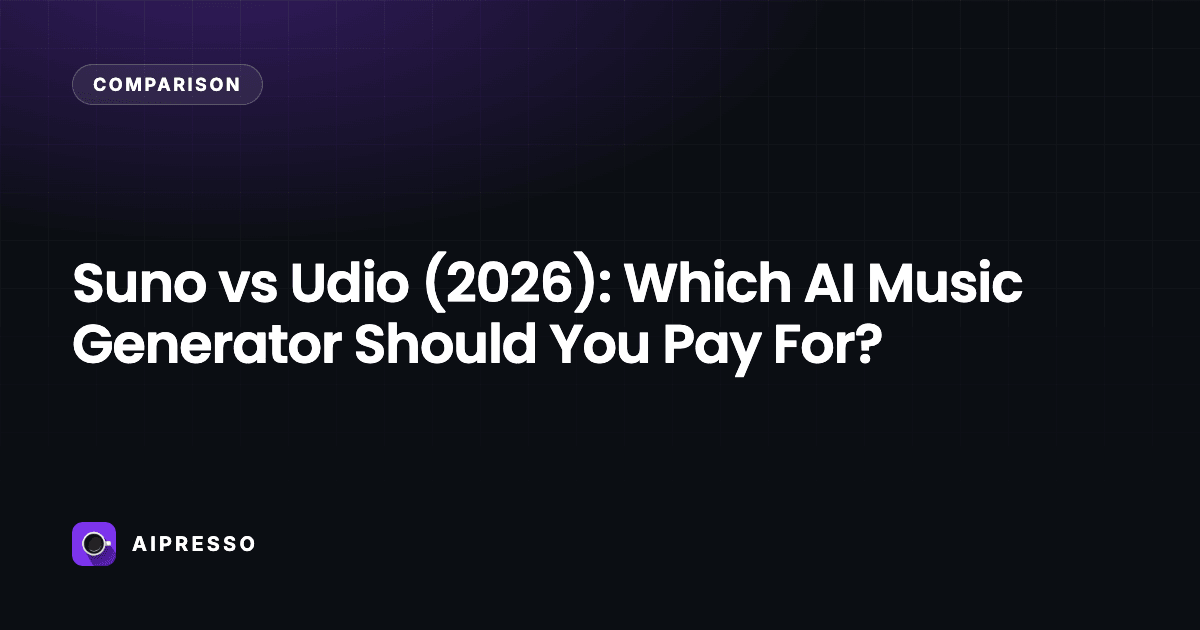 Suno vs Udio (2026): Which AI Music Generator Should You Pay For?